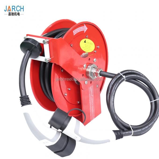 Twin Hoses Retractable Hose Reel 49cm STEEL High Pressure FCC 12